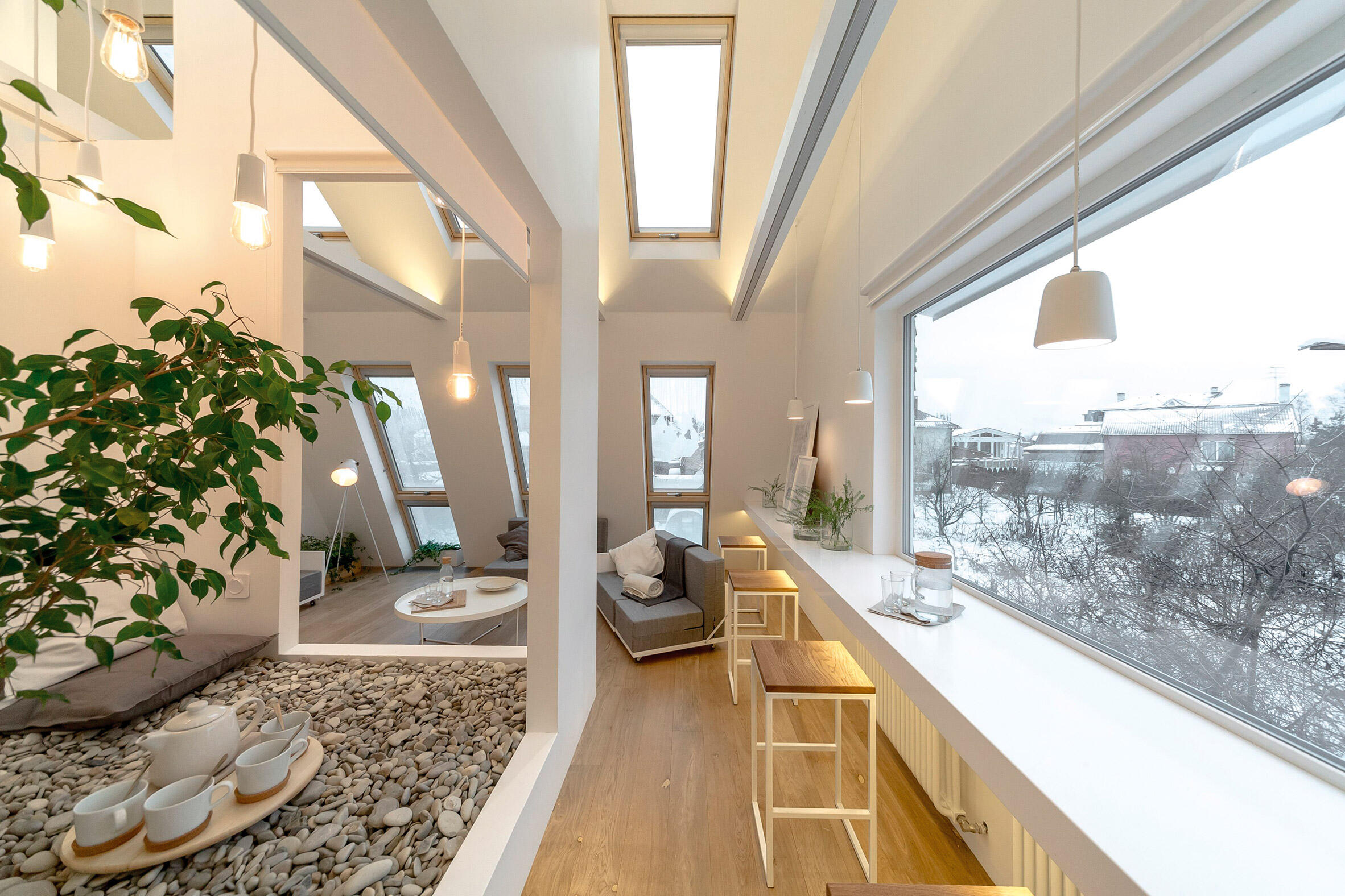 Окна в крыше из оргстекла